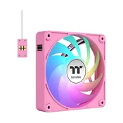 Thermaltake CT120 EX ARGB Sync 120 mm ventilator za ohišje, rožnat, 3-delni komplet