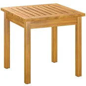 Homestar Stranska mizica 48x48x46 cm naravno leseno