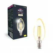 LED žarnica z žarilno nitko C37 E14 5,5 W 3000 K