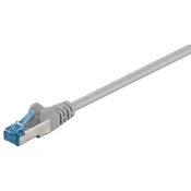 Goobay S/FTP (PiMF) CAT 6A patch 10m sivi mrežni povezovalni kabel