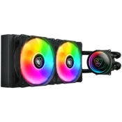 COUGAR AIO Liquid Cooling Poseidon Elite ARGB 240 Black - CGR-PSDELRGB-B-240