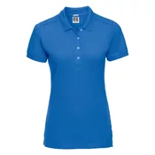 Blue Womens Stretch Polo Russell