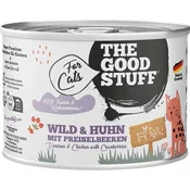 The Goodstuff Mokra mačja hrana - Divjačina in piščanec z brusnicami - 200 g