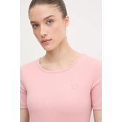 Guess Majica V5RI04 KCLH0 Roza Regular Fit