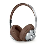 Muse M-298 SBR slušalke, žične/brezžične, Bluetooth, srebrno-rjave