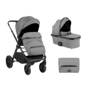 KikkaBoo Kolica Tiffany 2in1 set sa tvrdom korpom Light Grey (KKB20152)