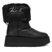 KARL LAGERFELD Škornji za sneg KL48655 Črna