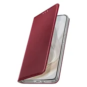 AVIZAR Preklopna Torbica za Motorola Edge 70 s Prostorom za Kartico in Stojalom, Bordo, (5000274618)