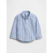 GAP Baby Oversize Shirt with Oxford Big Shirt Logo - Boys