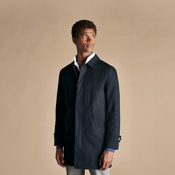 Lakši pamucni kaput Charles Tyrwhitt Showerproof Cotton Raincoat — Navy - 44/XL
