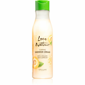 Oriflame Love Nature Organic Oat & Apricot njegujuci gel za tuširanje 250 ml