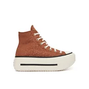 Modne superge Converse Chuck Taylor All Star Lift Double Stack Platform Deer A17883C Rjava