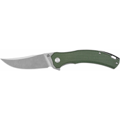 QSP Knife Walrus Linerlock Green