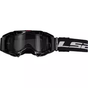 Motokros očala LS2 Aura Enduro Series + Pinlock, črna