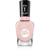 Sally Hansen Miracle Gel™ UV/LED Free Gel Nail Polish Color 248 Ounce Chiffon A Time 14.7 ml