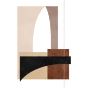 Venture Design Plakat 50x70 cm rjave barve