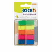 HOPAX Zaznamki Stick'n by - 12 x 45 mm, mešanica 5 barv