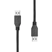 shumee ProXtend USB 3.2 Gen1 A do AM/M kabel črne barve 3M, USB3AA-003