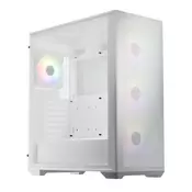 LC Power Gaming kucište za racunar 811W-ON Meshwork_XL Light, 3x140mm + 1x120mm, Midi Tower, Belo