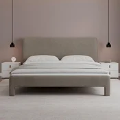 Bessagi Home Oblazinjena Postelja Valion, Rjavosiva, 160x200