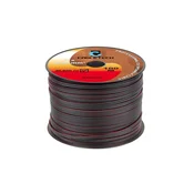 CABLETECH Zvočniški kabel 2x 0,50mm črn CU(100m)