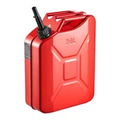 VEVOR Posoda za gorivo 20 L 36x18x51 cm Rdeča