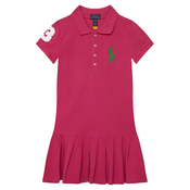 Polo Ralph Lauren Vsakodnevna obleka 313A95975001 Roza Regular Fit