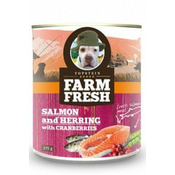 Farm Fresh Dog Salmon&Herring+Cranberries pločevinka 750g