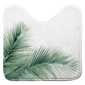 Bela/zelena kopalniška preproga za WC 45x45 cm Havane – douceur dintérieur