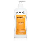 Babaria Vitamin C posvetlitveno mleko za telo 400 ml