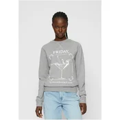 Womens F-Word Crewneck Grey