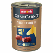 Animonda GranCarno Adult Single Protein Supreme 24 x 400 g - Čista konjetina