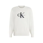 Calvin Klein Jeans Majica siva / svetlo siva / črna