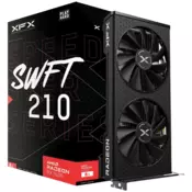 XFX Radeon RX 7600 Speedster SWFT210 GAMING Grafikkarte - 8GB GDDR6, 1x HDMI, 3x DP