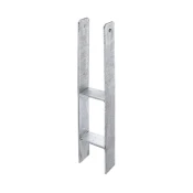 H SIDRO ZA STEBER 101x600mm 6mm POCINKANO | Topdom