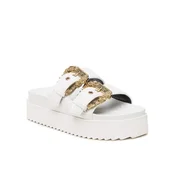 Versace Jeans Couture Natikači 74VA3SM1 Bela