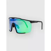 Horsefeathers Proton Matt Black Bike Sunglasses mirror green