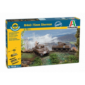 Model tanka Italeri 1:72 M4A3 75 mm Sherman