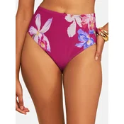 love & roses Bikini hlačke mauve/vijolično modra/fuksija
