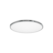 Top Light -LED Kopalniška stropna svetilka SILVER LED/24W/230V IP44 pr. 39 cm krom