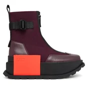 Škornji United Nude Roko Bootie III 11044993165 Bordo rdeča