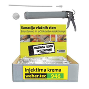 WEBER TEC 946 INJEKTIRNA KREMA - 600 ML (WEBERTEC - SANACIJA VLAGE V ZIDU)
