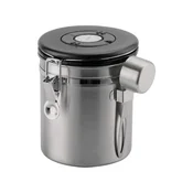 Coffee storage container, stainless steel, 750 g - Grunwerg