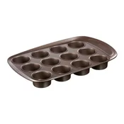 12-compartment muffin baking pan, carbon steel, 38x25.5cm, Asimetria