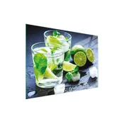 shumee STEKLENA DESKA ZA REZANJE 30x22 LIME
