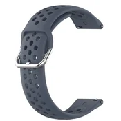 BStrap Silicone Dots pašček za Samsung Galaxy Watch Active 2 40/44mm, dark gray