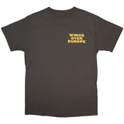 Paul McCartney Wings Over Europe (Back Print) Charcoal Grey XL Majica