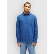 Quiksilver Motherfly Solid Shirt dark denim