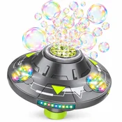 JOJOY Samodejni generator mehurčkov za otroke, premikanje z izogibanjem oviram, LED luči in zvoki, 2 načina igranja, polnilna baterija | BUBBLEBEAT