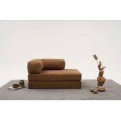 Atelier del Sofa Dvosjed Comfort, 140 x 75 x 95 cm, Smeda